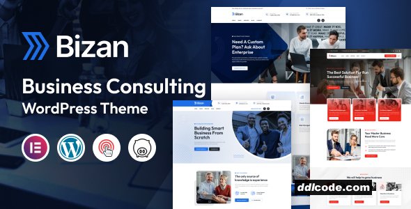 Bizan - Business & Finance Consulting WordPress Theme