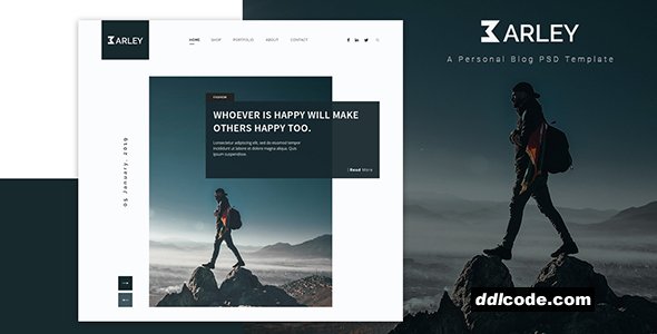 Barley - Personal Blog WordPress Theme