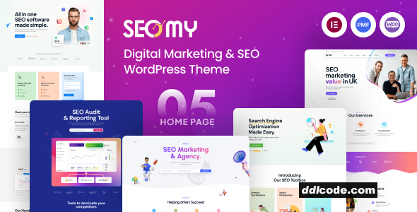 Seomy - Digital Marketing & SEO Agency WordPress Theme