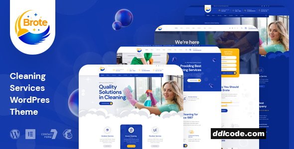 Brote - Cleaning Services WordPress Theme