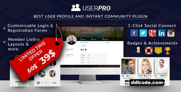 UserPro - Community and User Profile WordPress Plugin