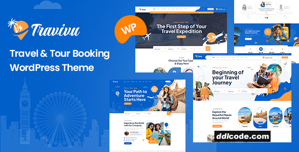 Travivu - Travel & Tour Booking WordPress Theme