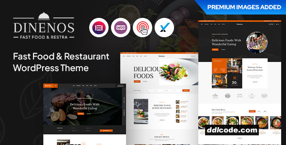 Dinenos - Restaurant WordPress Theme