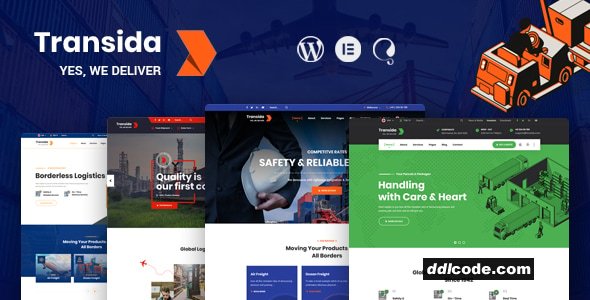 Transida - Transportation & Logistics WordPress Theme