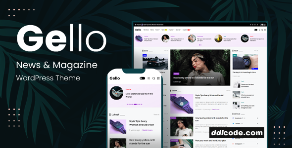 Gello - News & Magazine WordPress Theme