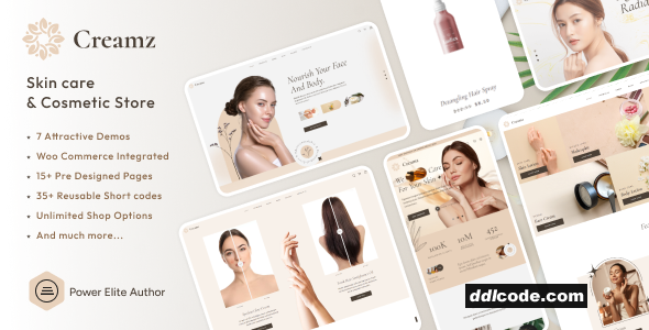 Creamz - Beauty Salon & Spa WooCommerce