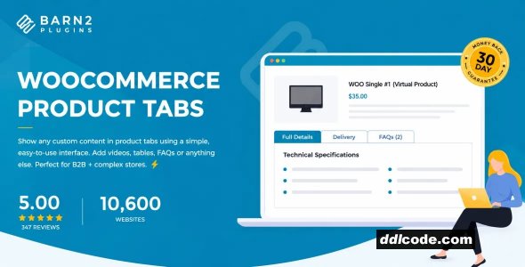 Barn2 WooCommerce Product Tabs Pro