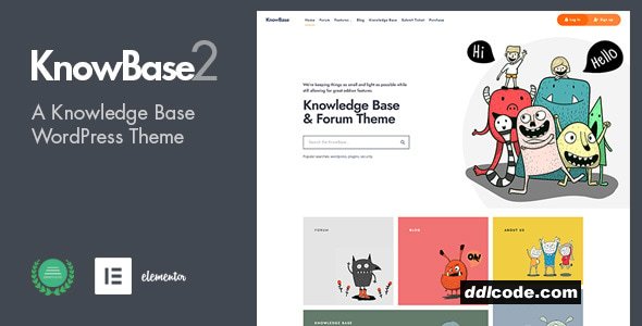KnowBase - A Helpdesk & bbPress WordPress Theme