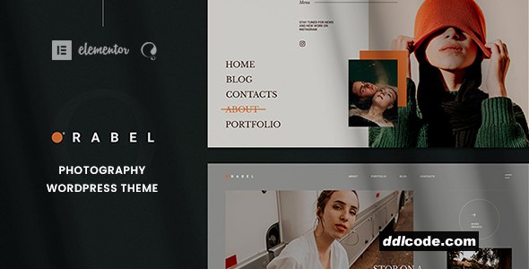 Orabel - Creative Photography WordPress Theme