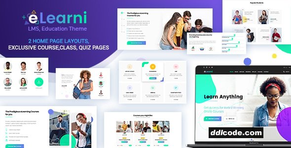 eLearni - Online Learning & Education LMS WP Theme