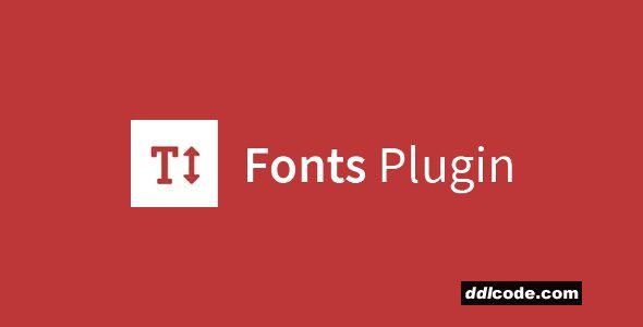 Fonts Plugin Pro