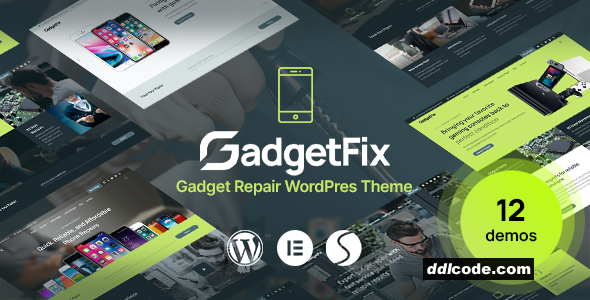 Gadgetfix - Phone and Gadget Repair Service WordPress Theme