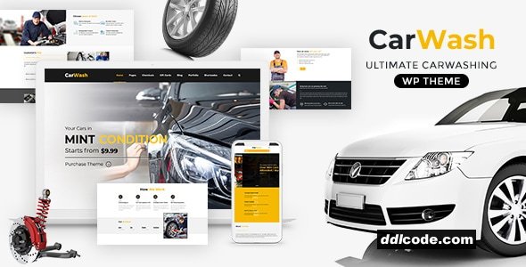 Car Wash - Auto Spa WordPress Theme