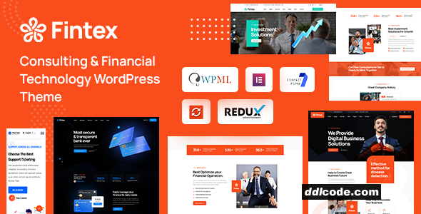 Fintex - Consulting Corporate WordPress Theme