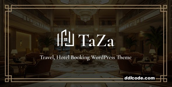 Taza - Travel & Hotel Booking WordPress Theme