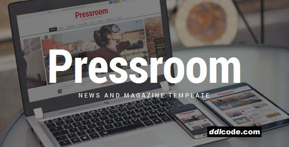 Pressroom - News Magazine Template