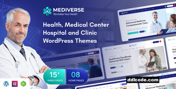 Mediverse - Health Medical Clinic WordPress Theme
