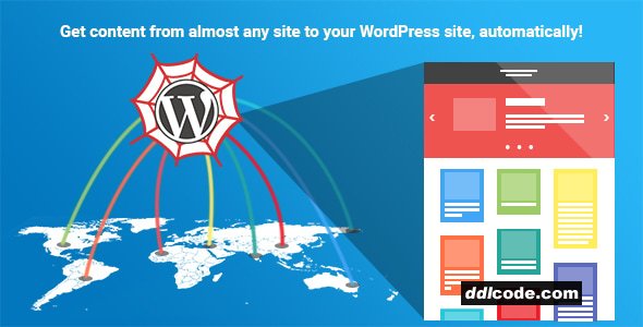 WP Content Crawler - Get content from almost any site, automatically!