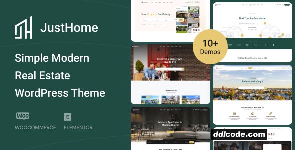 Justhome - Real Estate WordPress Theme
