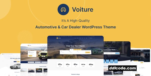 Voiture - Automotive & Car Dealer WordPress Theme
