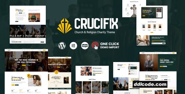 Crucifix - Church WordPress Theme