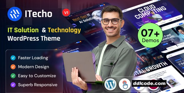 ITecho - IT Solutions & Technology WordPress Theme