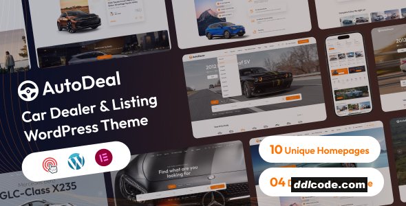AutoDeal - Car Dealer & Listing WordPress Theme