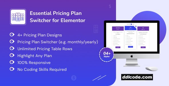 Essential Pricing Plan Switcher for Elementor