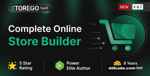 StoreGo SaaS - Online Store Builder