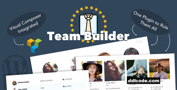 Team Builder - Meet The Team WordPress Plugin