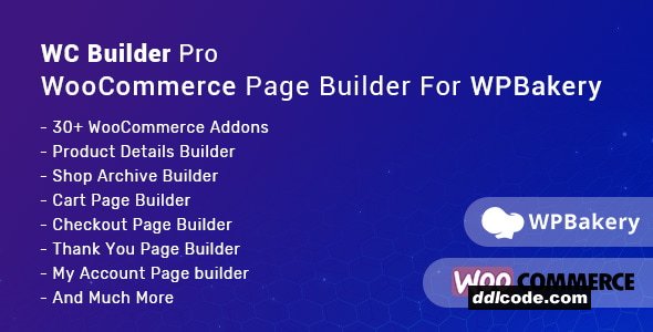 WC Builder Pro - WooCommerce Page Builder for WPBakery
