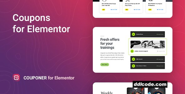 Couponer - Discount Coupons for Elementor