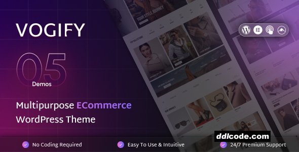 Vogify - Fashion Clothing Shop Theme