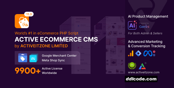 Active eCommerce CMS