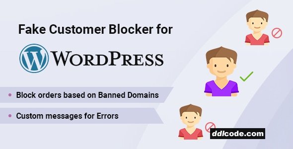 Fake Customer Blocker for WordPress