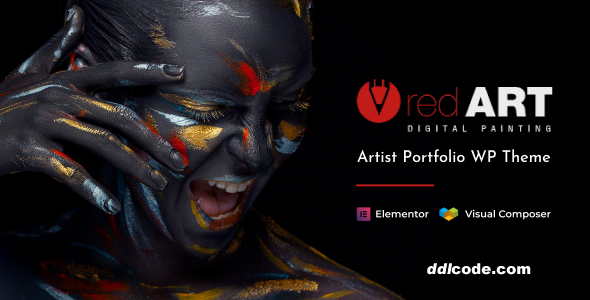Red Art - Portfolio WordPress Theme