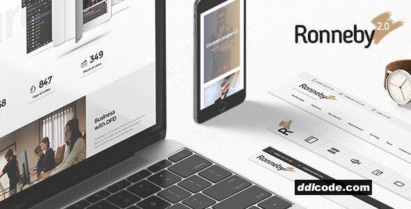 Ronneby - High-Performance WordPress Theme (No Demo Import)