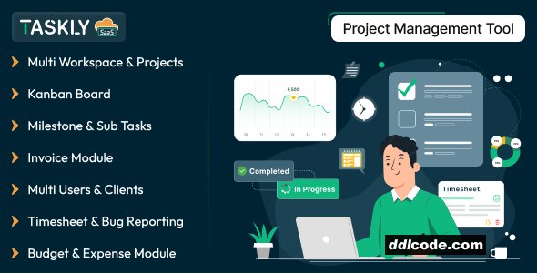 TASKLY SaaS - Project Management Tool