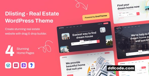 Dlisting - Real Estate WordPress Theme