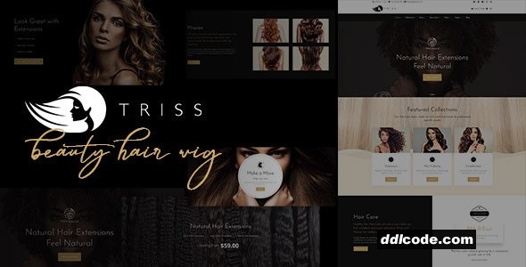 Triss - Beauty Cosmetics Shop WordPress Theme