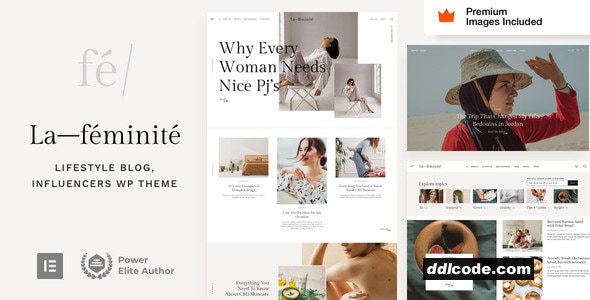 LaFeminite - Personal Blog WordPress