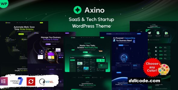 Axino - SaaS Startup WordPress