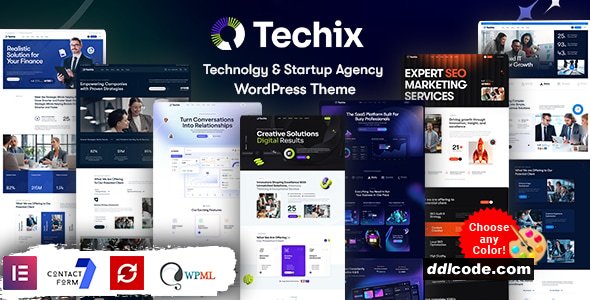 Techix - Startup Agency WordPress