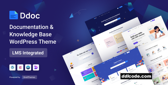 DDoc - Documentation and Knowledgebase WordPress Theme