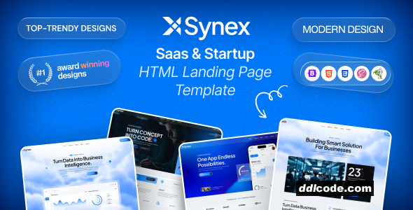 Synex - Saas, Software & Startup HTML Template