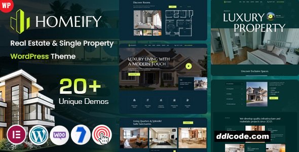 Homeify - Real Estate Single Property WordPress