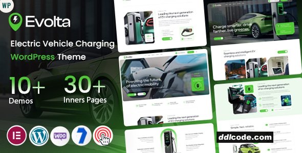 Evolta - Electric Vehicle Charging Station WordPress
