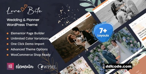 Lovebite - Wedding WordPress Theme