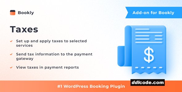 Bookly Taxes (Add-on)