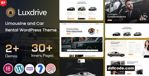 Luxdrive - Limousine and Car Rental WordPress Theme